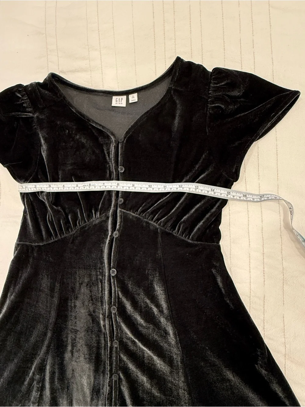 GAP black velvet